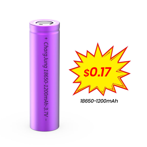 Rechargeable 18650 1200mAh 100% Original Lithium -ion Battery